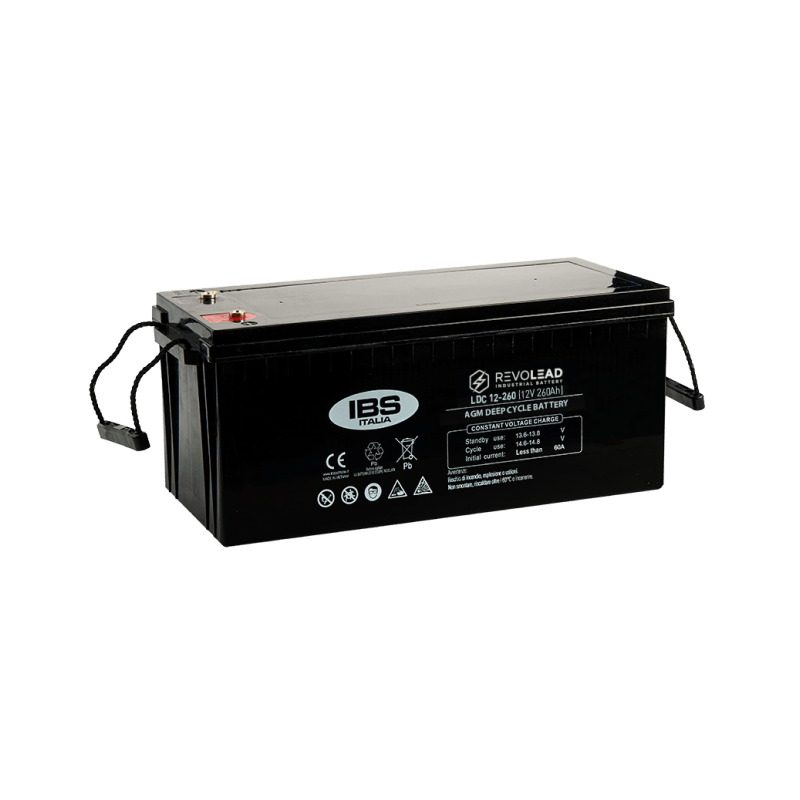 Batteria auto REVOLEAD LDC12 260 AGM 12V 260Ah